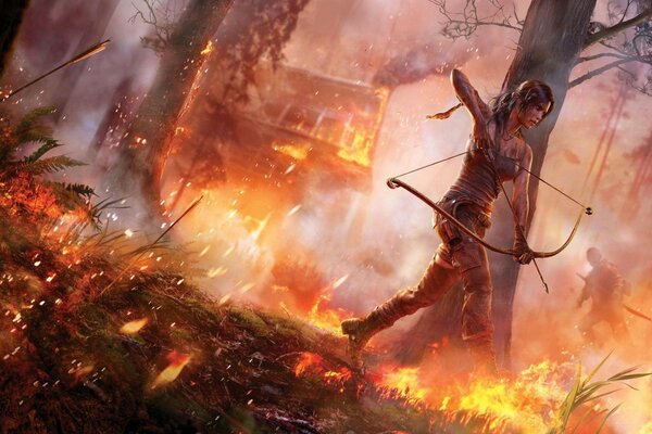 Tomb Raider: Wirbellose Flammen