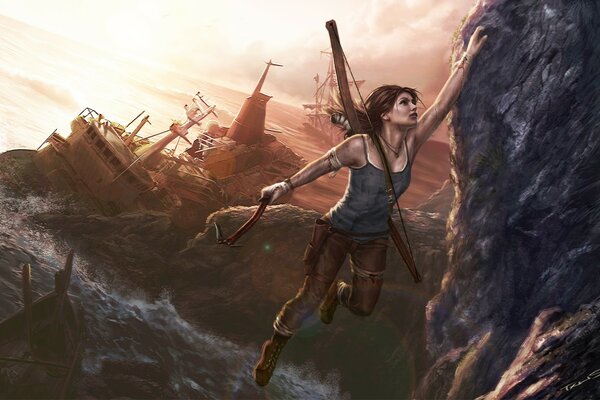 Tomb raider: the danger of the sea