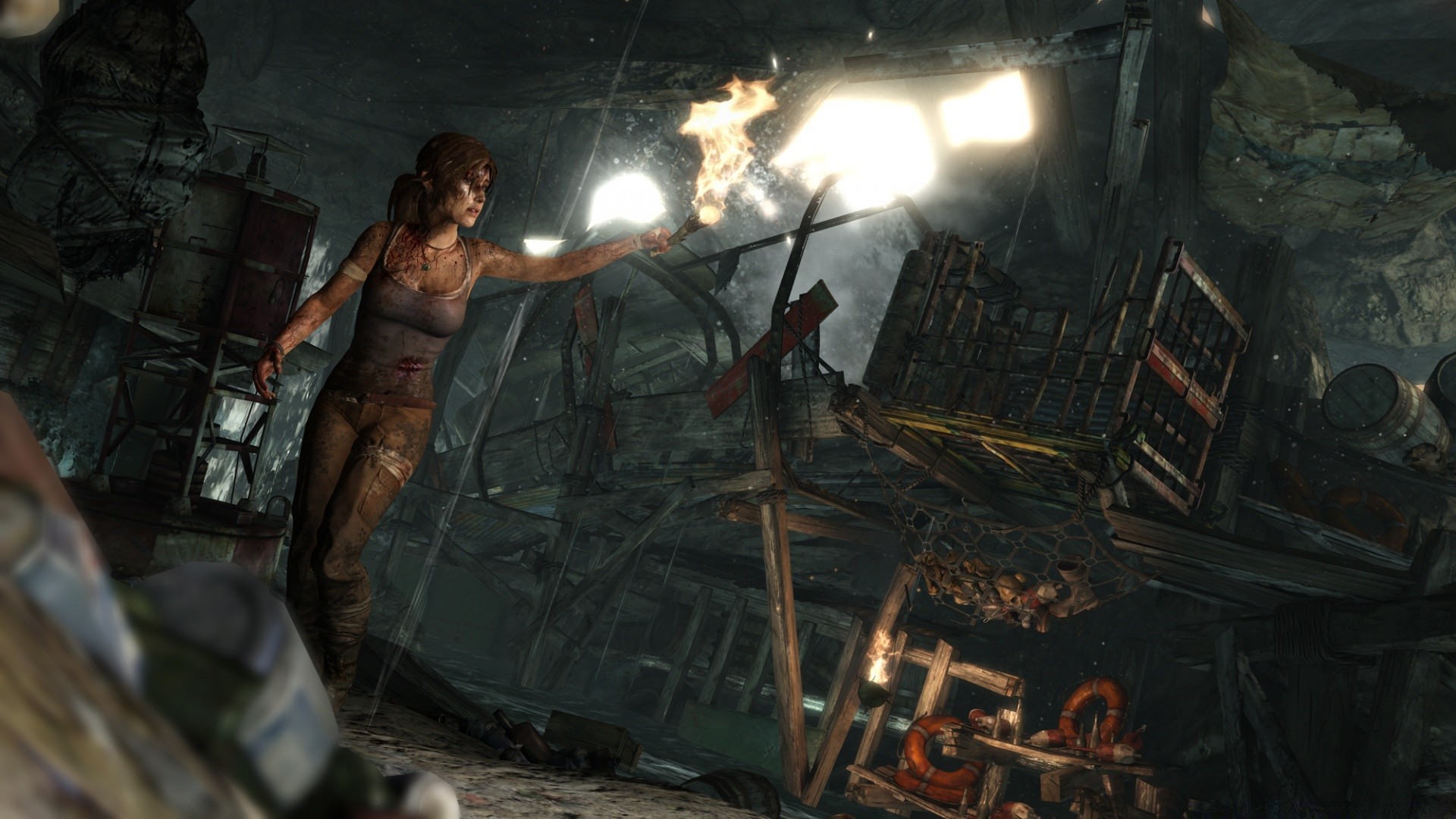 tomb raider guerra militar batalla solo minas llama adulto coche desastre interior industria crimen luz arma explosión