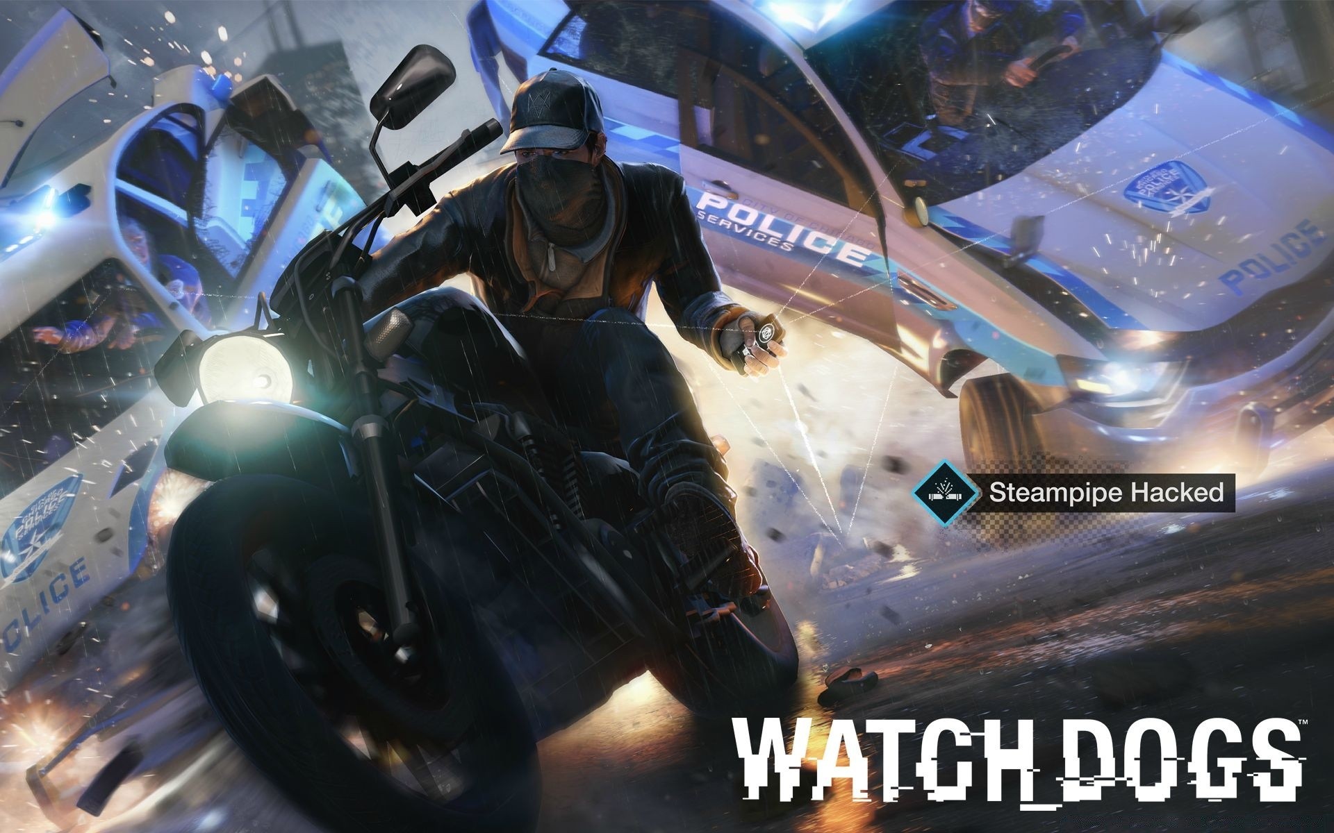 watch_dogs car transportation system welder horizontal industry skill indoors technology safety headlight speed