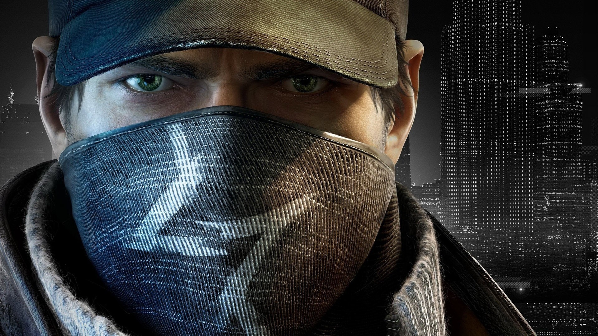 watch_dogs portrait homme crime adulte danger un mode visage sombre sécurité