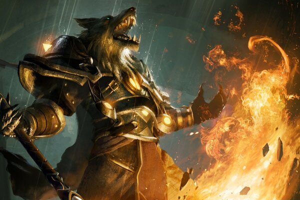 Une image vivante du jeu world of warcraft