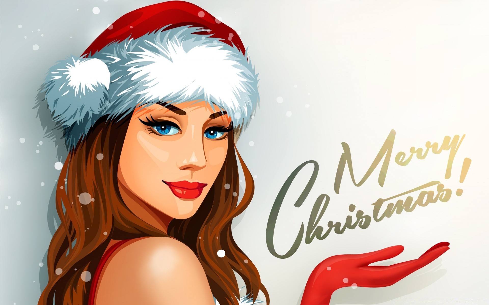 navidad mujer moda glamour sexy cabello joven chica bonita