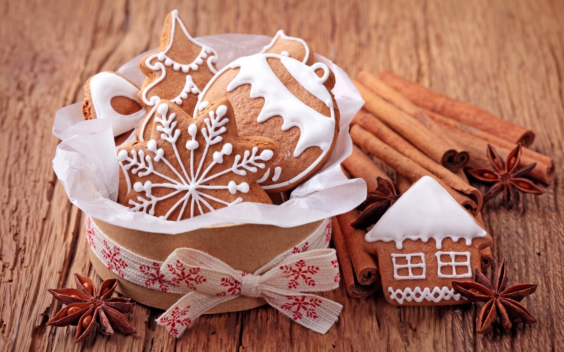 natal canela madeira bolinho madeira tradicional biscoitos caseiro rústico comida decoração anis açúcar doce especiaria cozimento aparência chocolate desktop