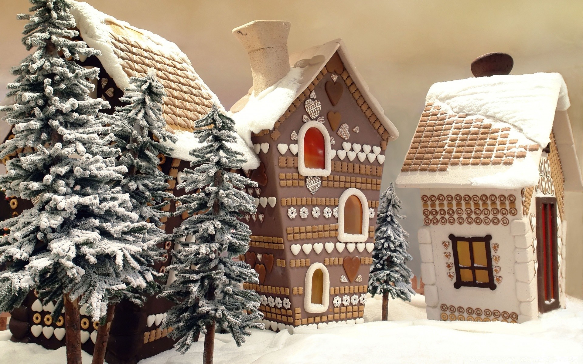 christmas winter house wood architecture snow family traditional decoration outdoors