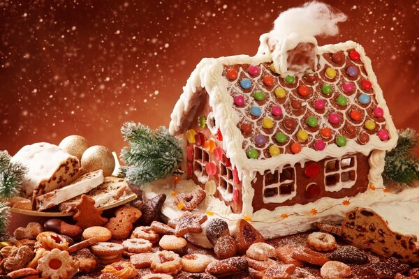 Christmas Gingerbread slalky House