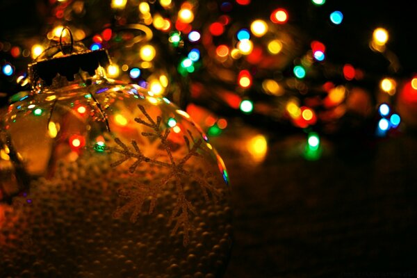 Décorations de Noël. Boule de Noël