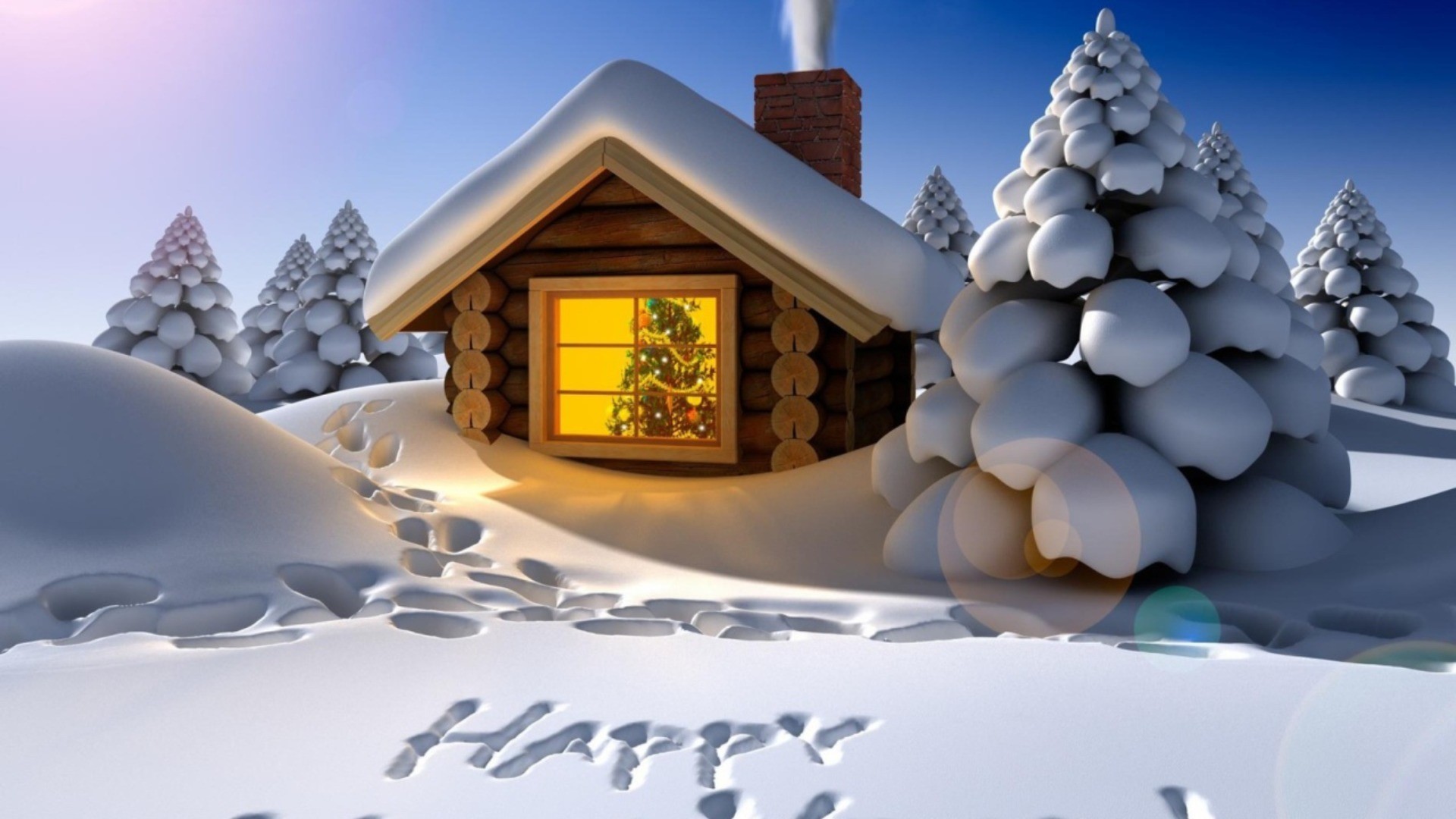 новый год дом снег зима бунгало пейзаж небо архитектура дом рабочего стола дерево сезон
