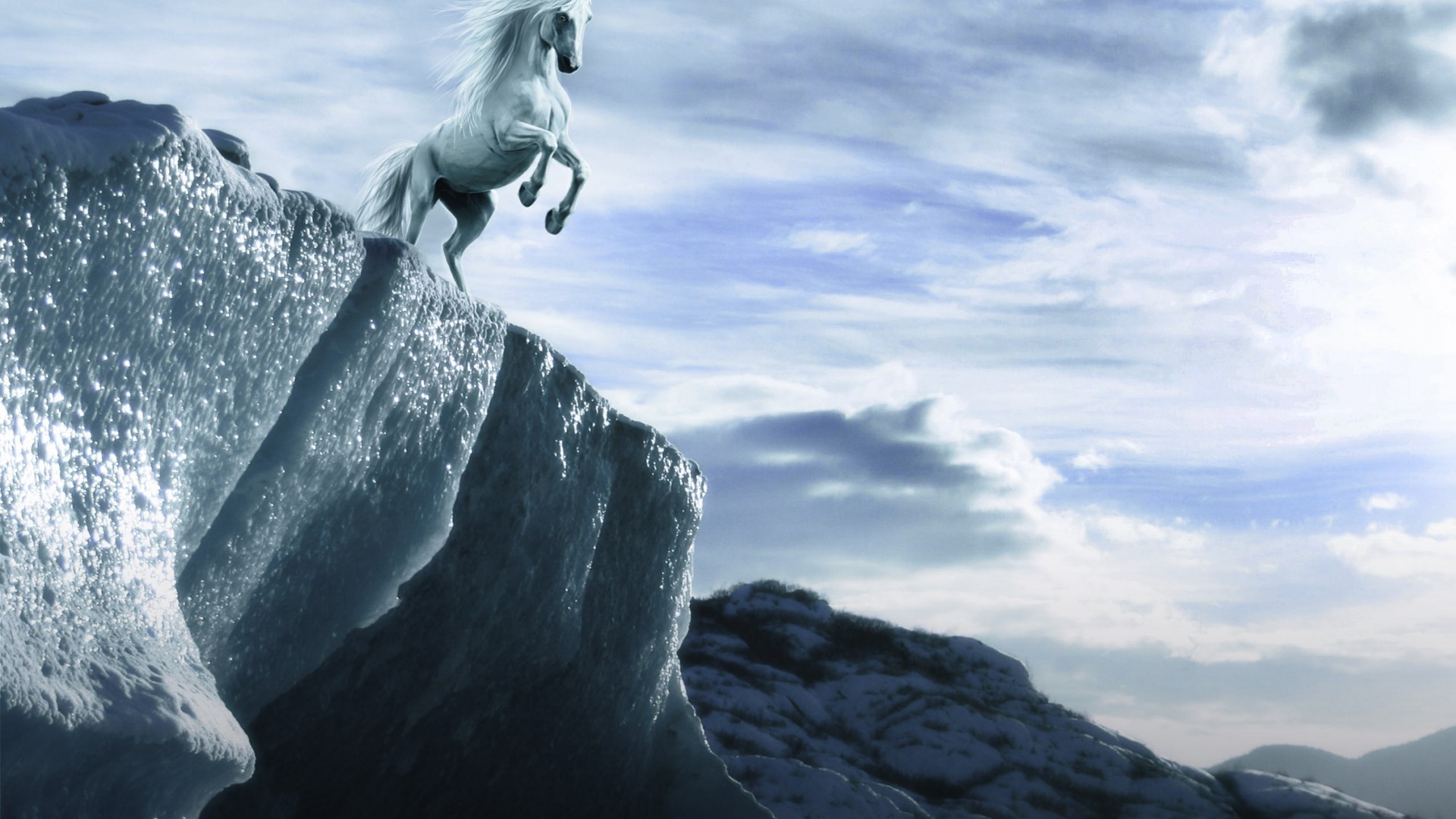 лошади снег один на открытом воздухе горы небо путешествия зима лед лезут рок альпинист приключения пейзаж дневной свет воды природа походу действие