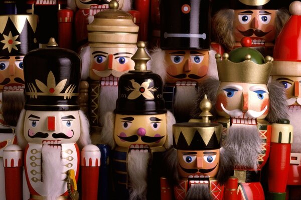 Nutcracker toys as a gift for Christmas