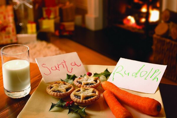 Ein echter weihnachtlicher Leckerbissen für den Weihnachtsmann