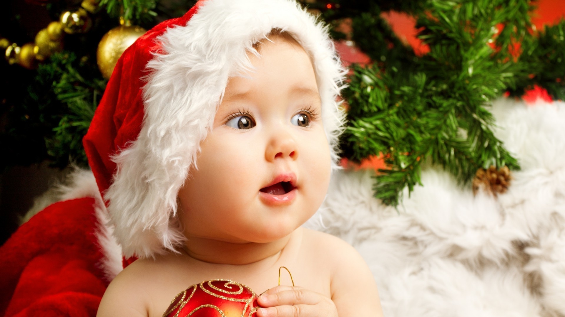 babies child christmas little cute winter fun