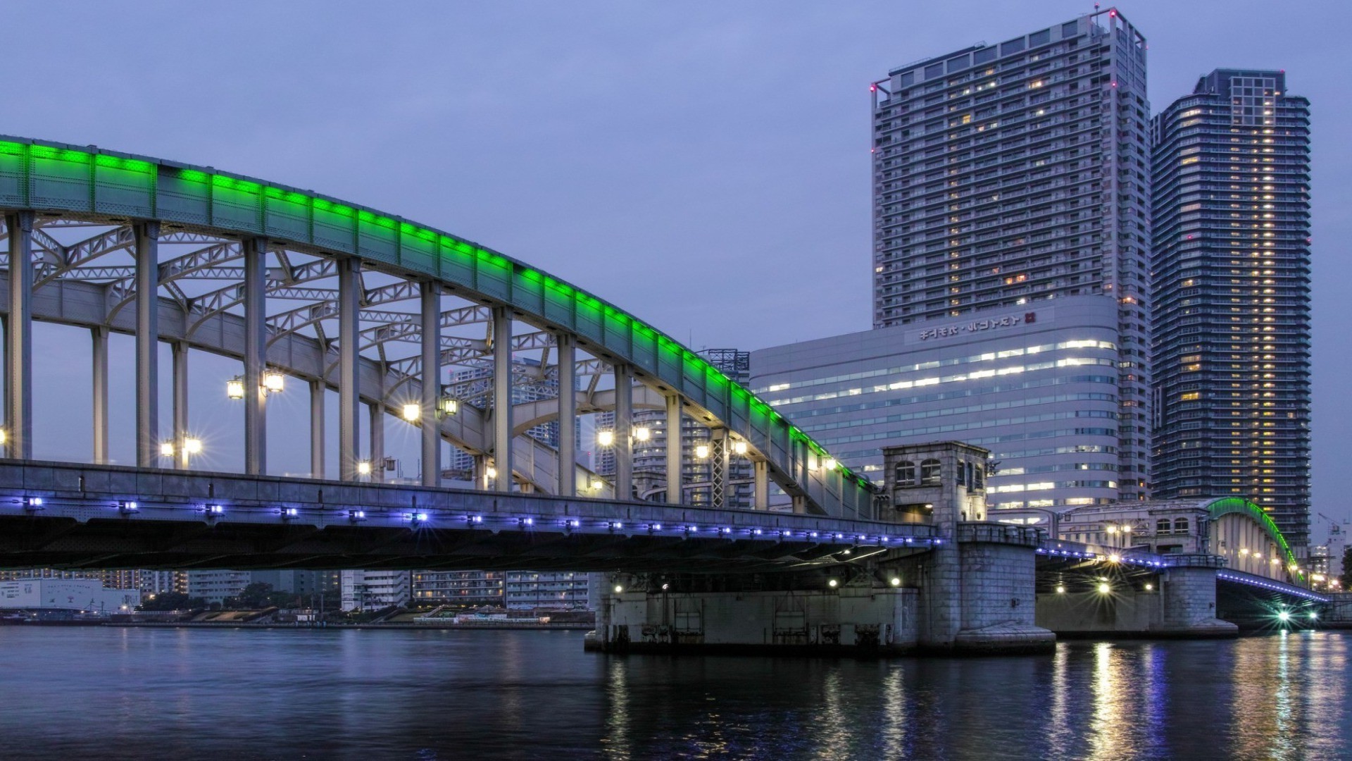 bridges architecture bridge city sky river building travel cityscape urban downtown reflection modern skyline construction business dusk water skyscraper finance