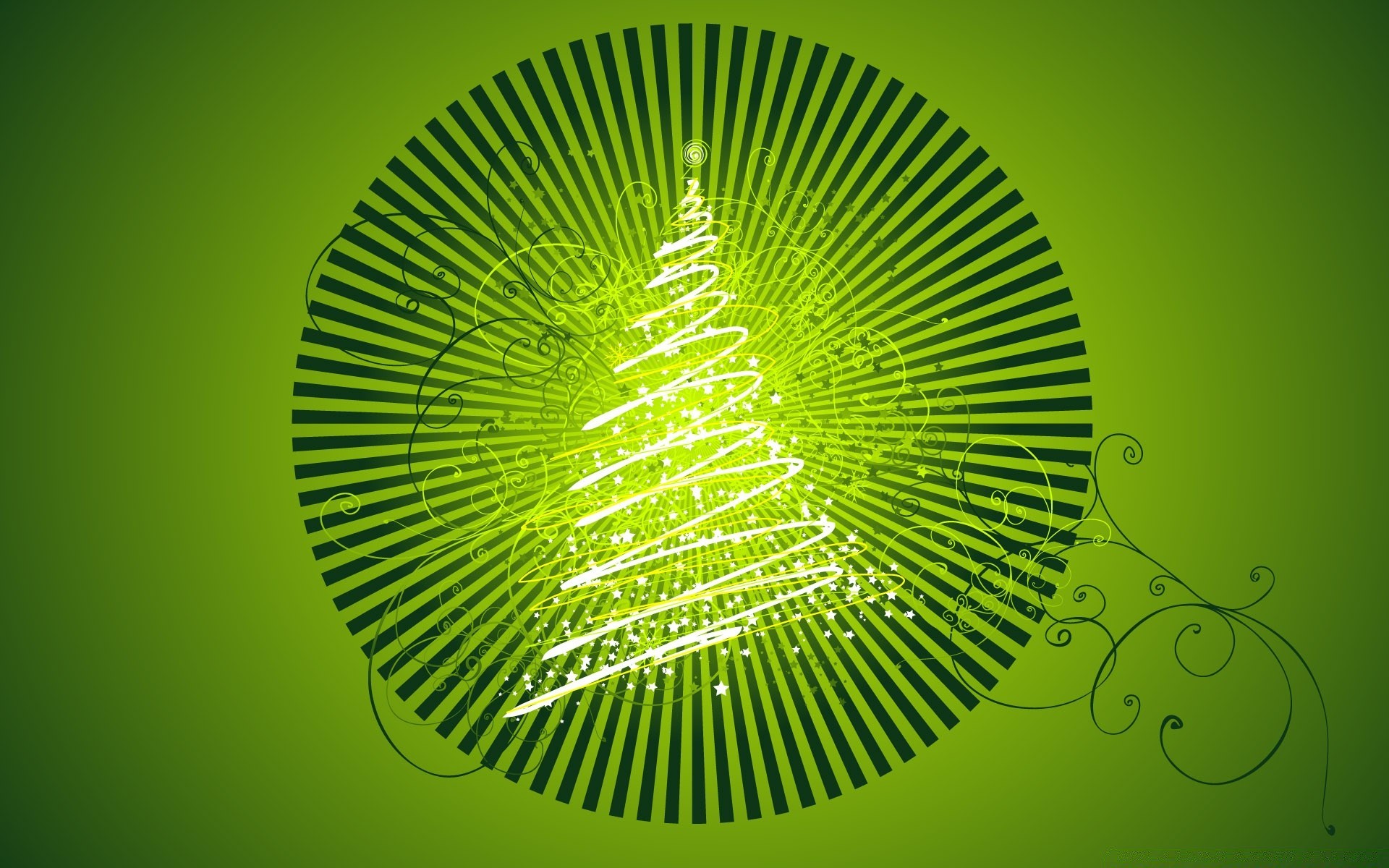 christmas illustration desktop design abstract leaf art wallpaper