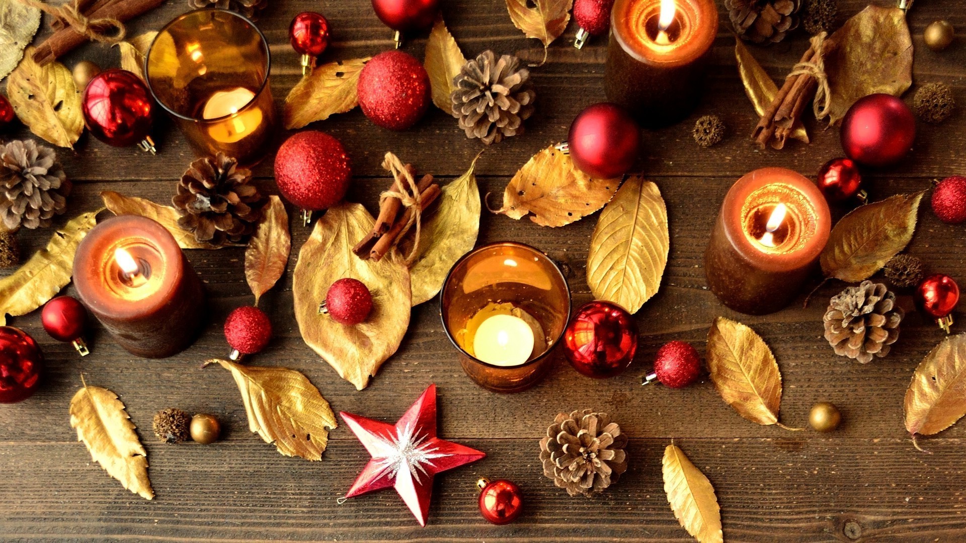 новый год рождество украшения зима корица рабочего стола появлением праздник сезон свеча золото традиционные конусная древесины