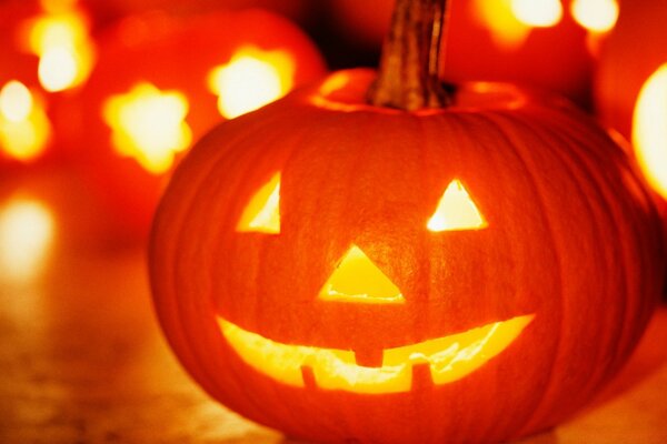 Halloween, pumpkin, festive table