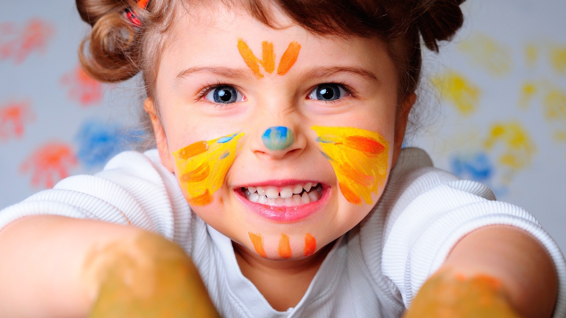 laughing children child fun cute little happiness joy girl portrait beautiful face one enjoyment woman