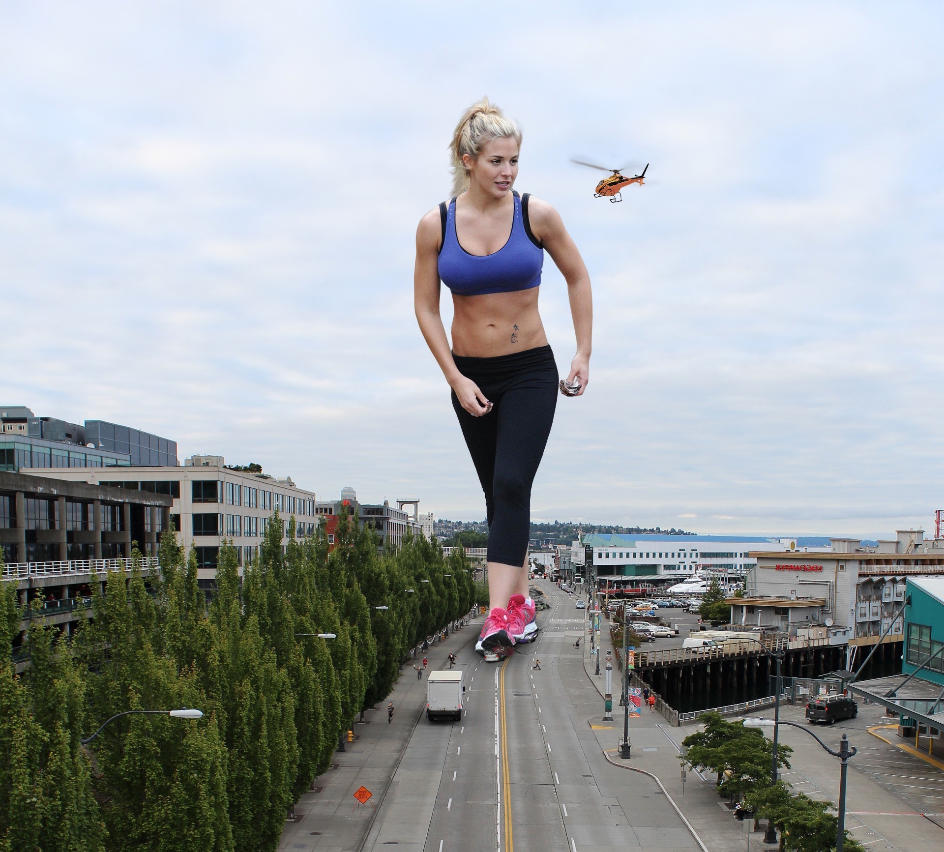 collages ejercicio fitness corredor enérgico descanso activo al aire libre acción mujer salud descanso equilibrio corredor maratón movimiento éxito fuerza moderno cielo definición