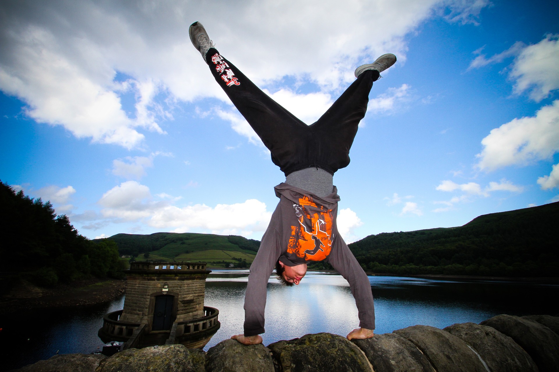 sport wasser himmel landschaft im freien reisen see ein rock fluss