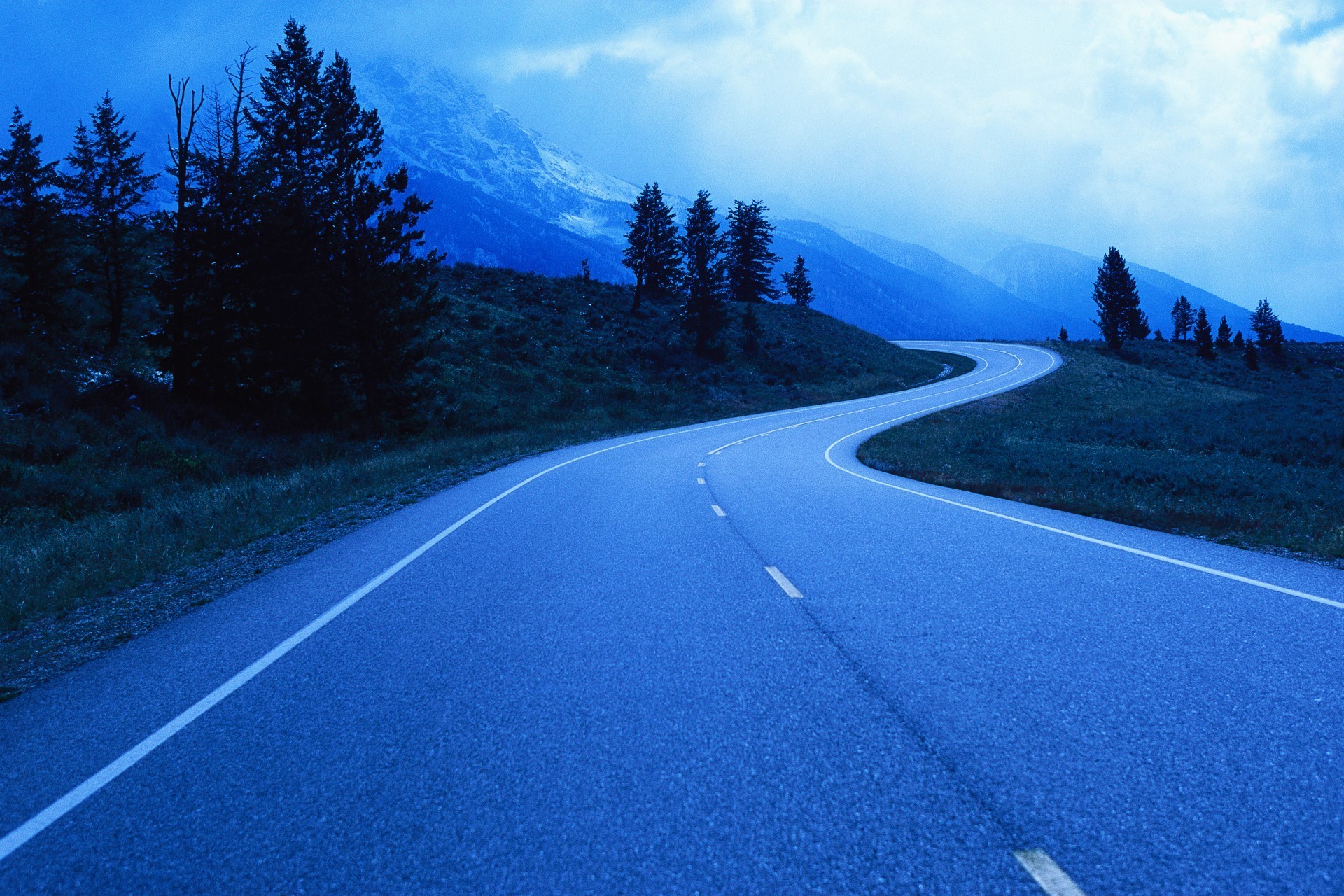 road travel landscape outdoors highway asphalt