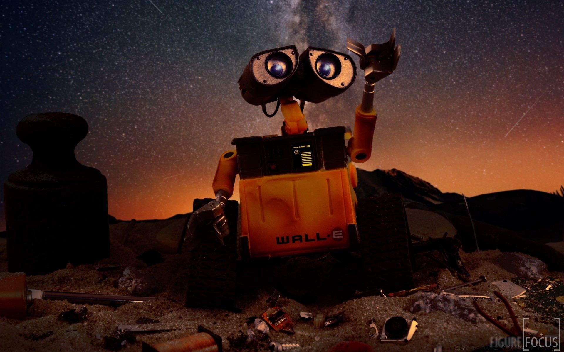 walle oscuro halloween hombre solo horror