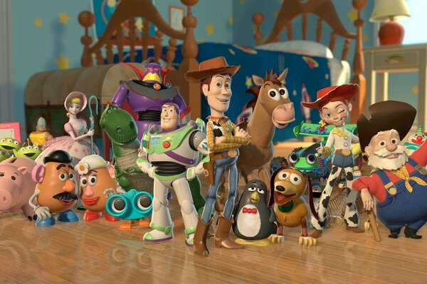 Foto von Spielzeug aus Cartoon Toy Story