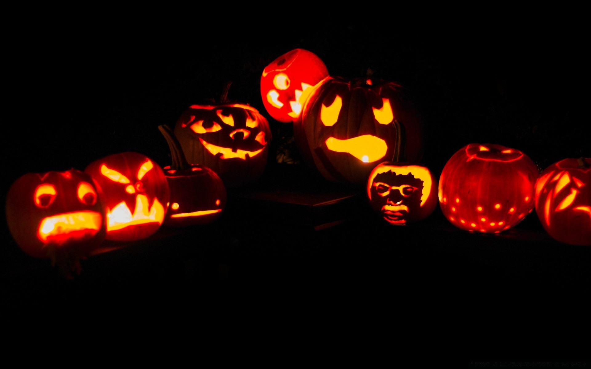 halloween lanterna zucca scuro vizioso fiamma divisione candela raccapricciante candela vacanza