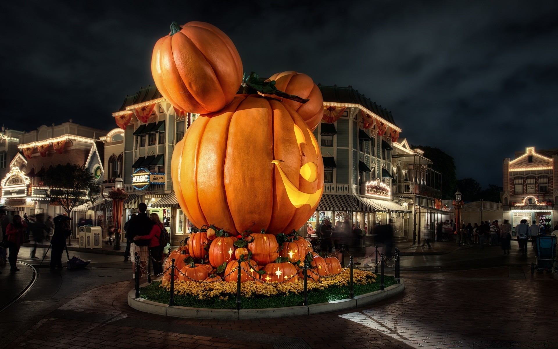 halloween lanterne voyage marché architecture ville groupe soirée religion rétro-éclairé tourisme