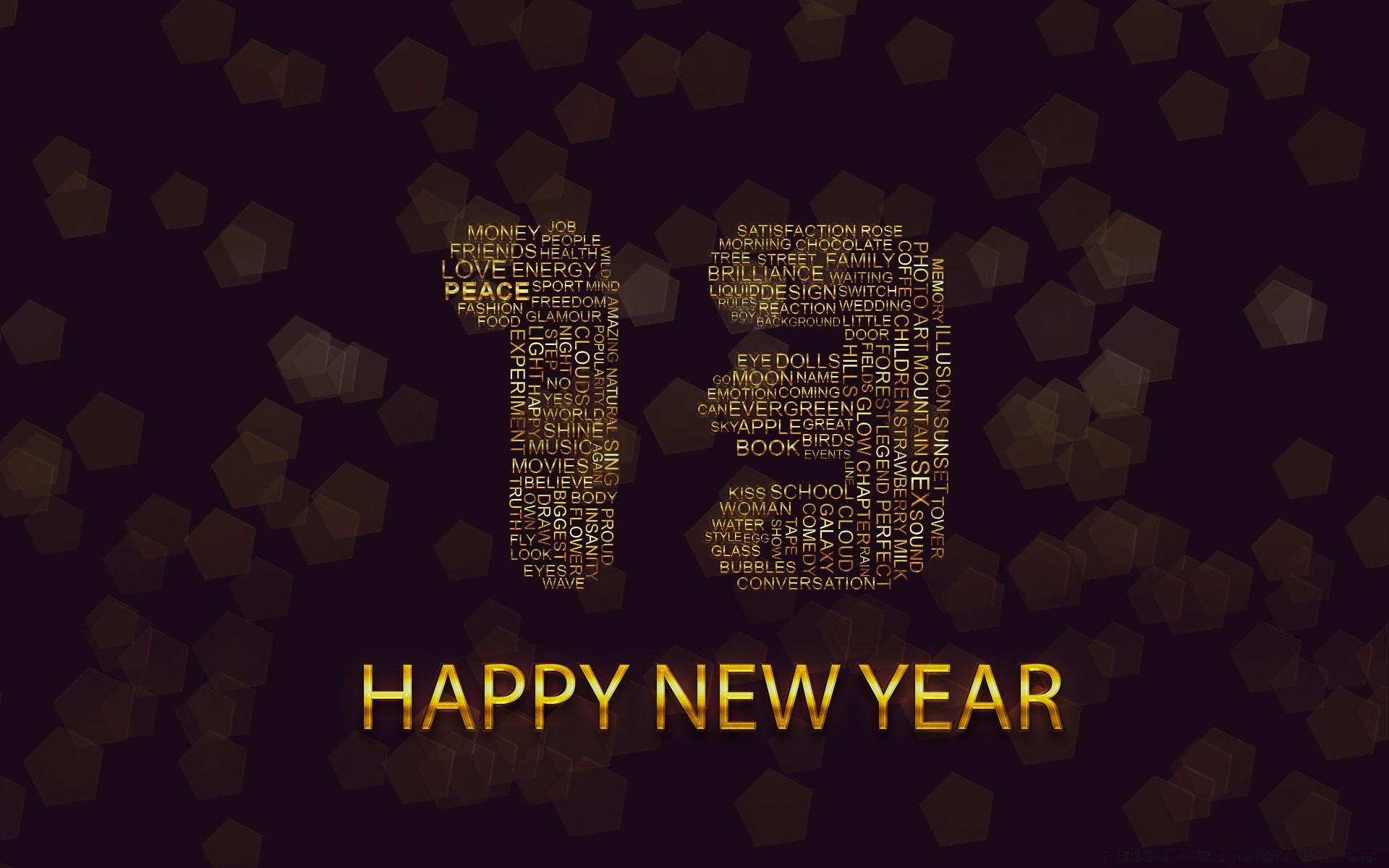 new year desktop text illustration symbol design abstract