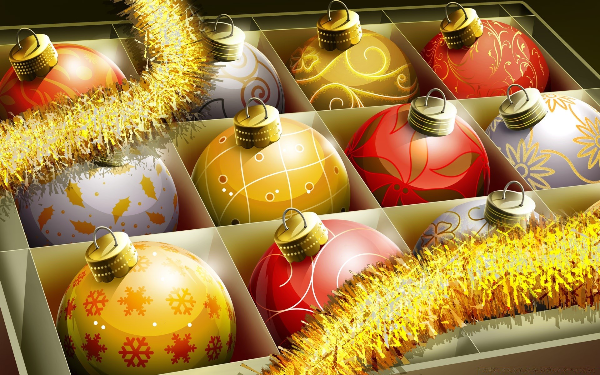 año nuevo decoración oro navidad bola tradicional vacaciones escritorio esfera diseño regalo