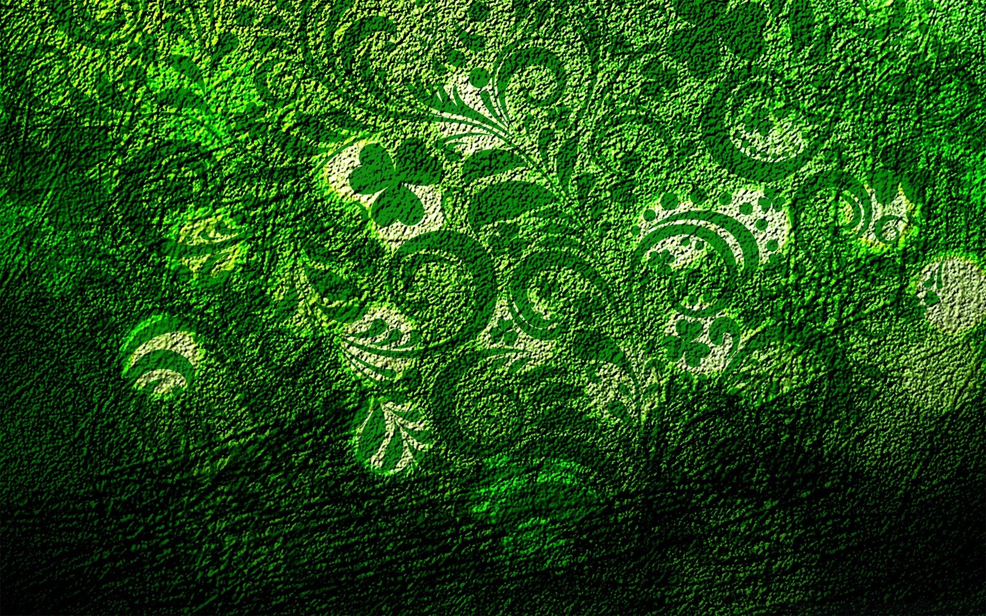 jour de st patrick bureau résumé modèle texture conception papier peint art feuille illustration