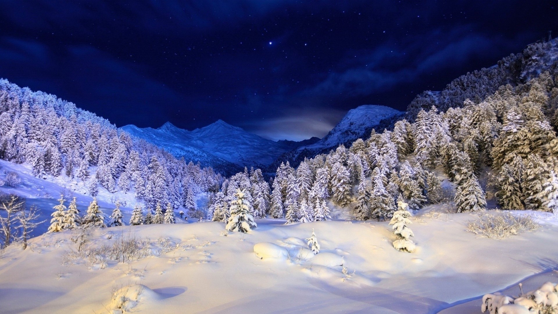 winter snow cold frost nature landscape ice scenic outdoors travel frozen mountain water fair weather light season tree