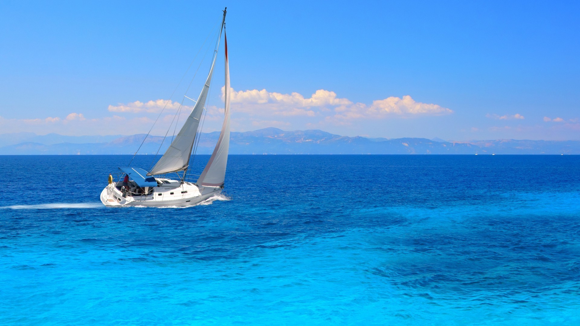 mer et océan mer eau océan voyage bateau voilier été mer paysage vacances plage vacances yacht île ciel voile turquoise bateau vacances