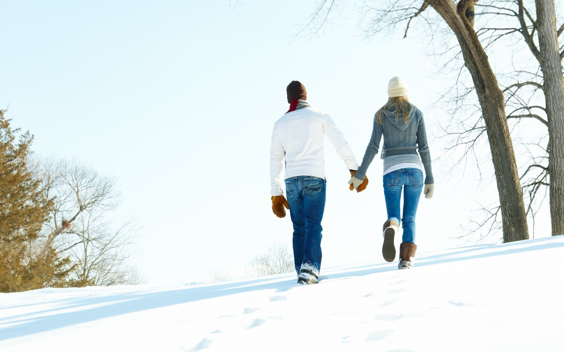 saint valentin neige hiver froid en plein air homme lumière du jour bois bois union nature glace paysage loisirs