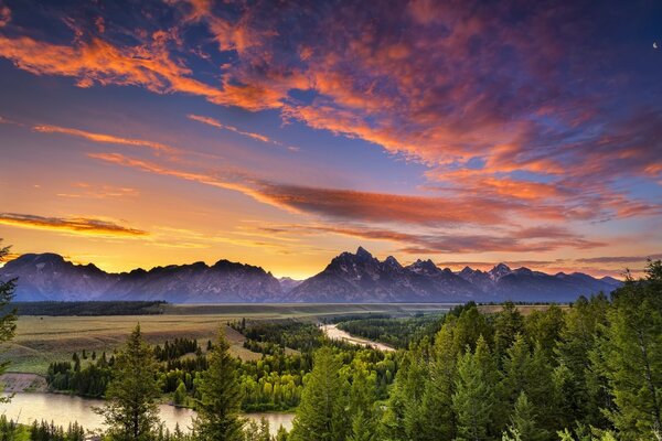 Paysages magnifiques de l arrière-pays sibérien