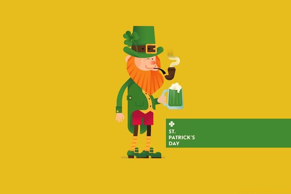 Ein gezeichneter Mann. St. Patrick s Day