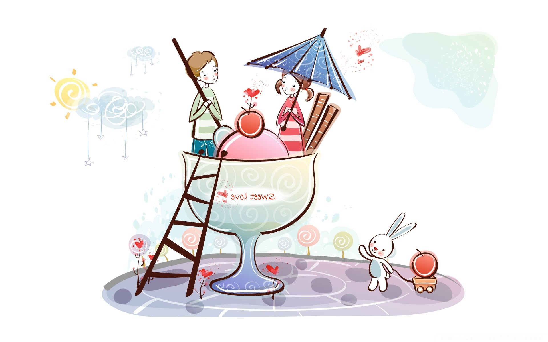 valentine s day illustration sketch vector child fun cute toy