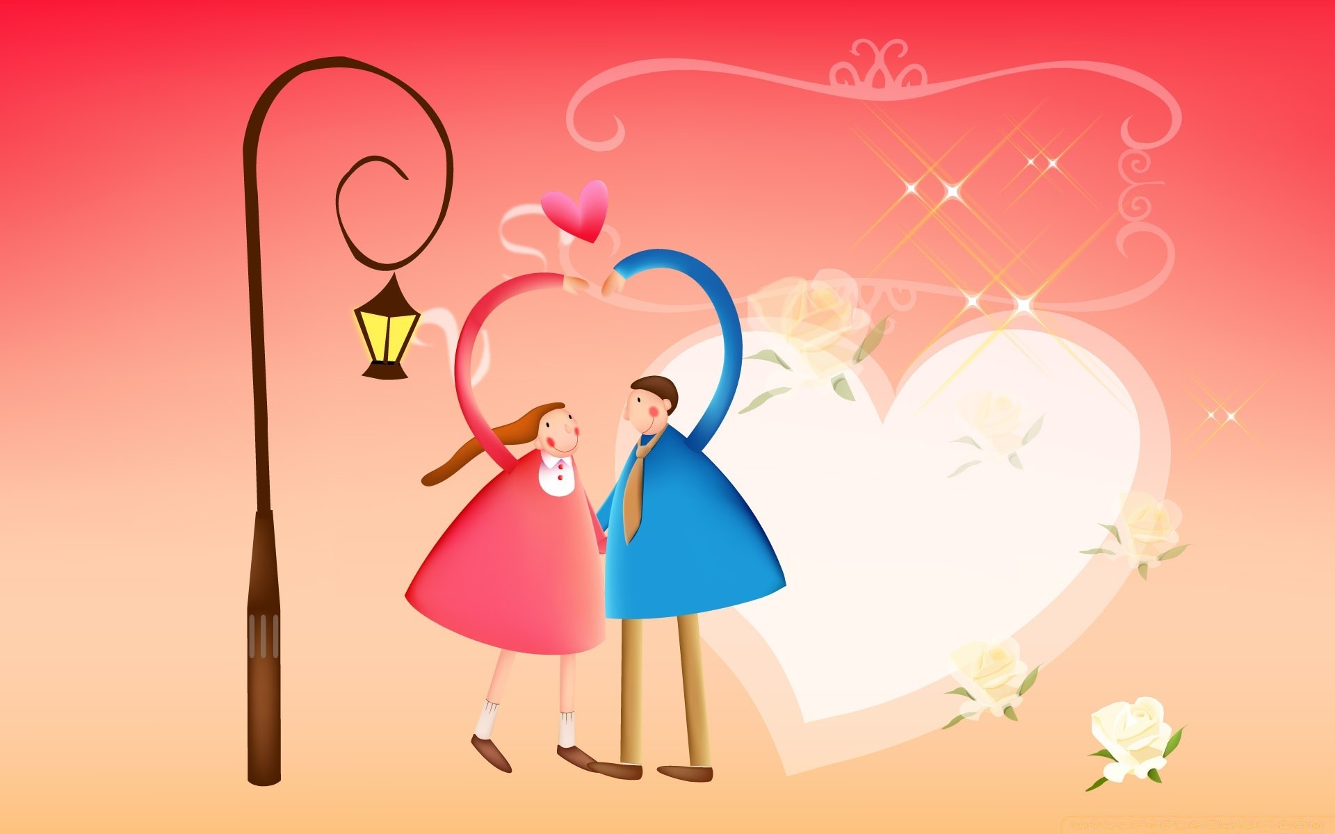 san valentino illustrazione amore vettoriale desktop natura romanticismo piacere silhouette