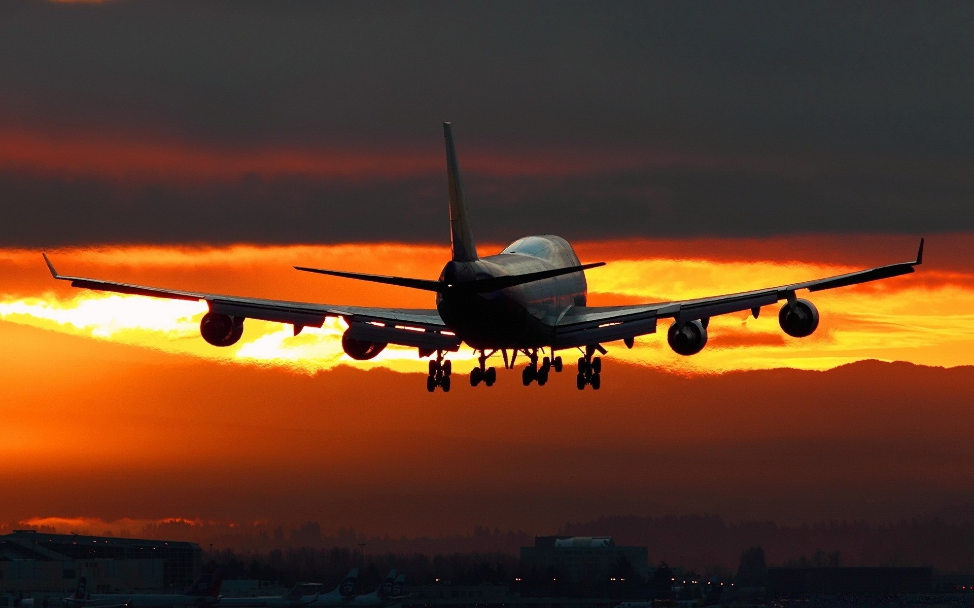 aviação avião avião aeroporto sistema de transporte carro voo avião céu viagens ar militar pôr do sol asa decolagem voar noite