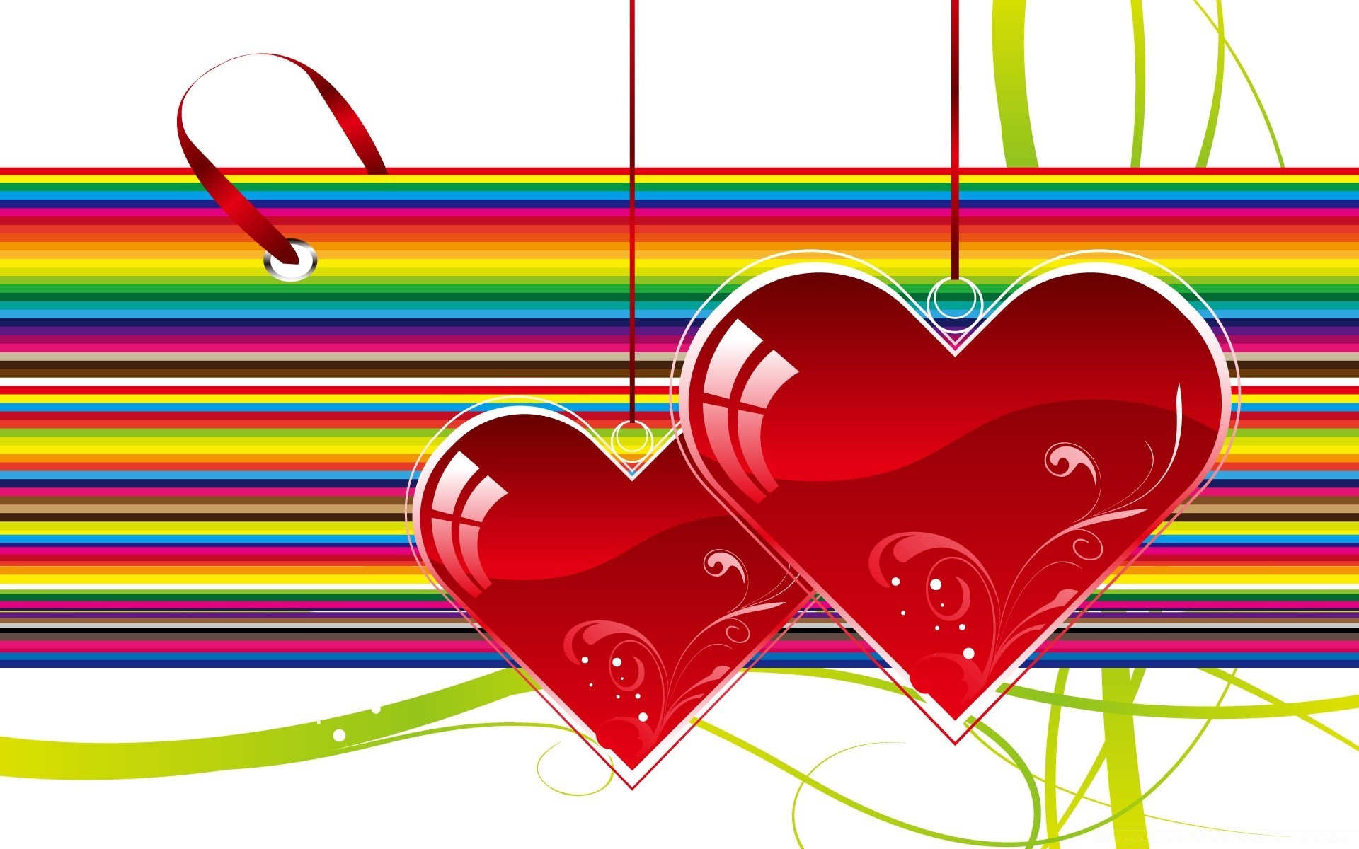 día de san valentín ilustración diseño vector amor color escritorio arte abstracto forma corazón gráfico romance brillante