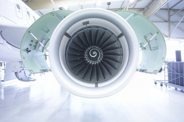 An aircraft turbine. Science and technology