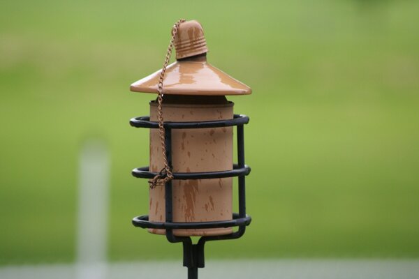 Macro di installazione in legno all aperto