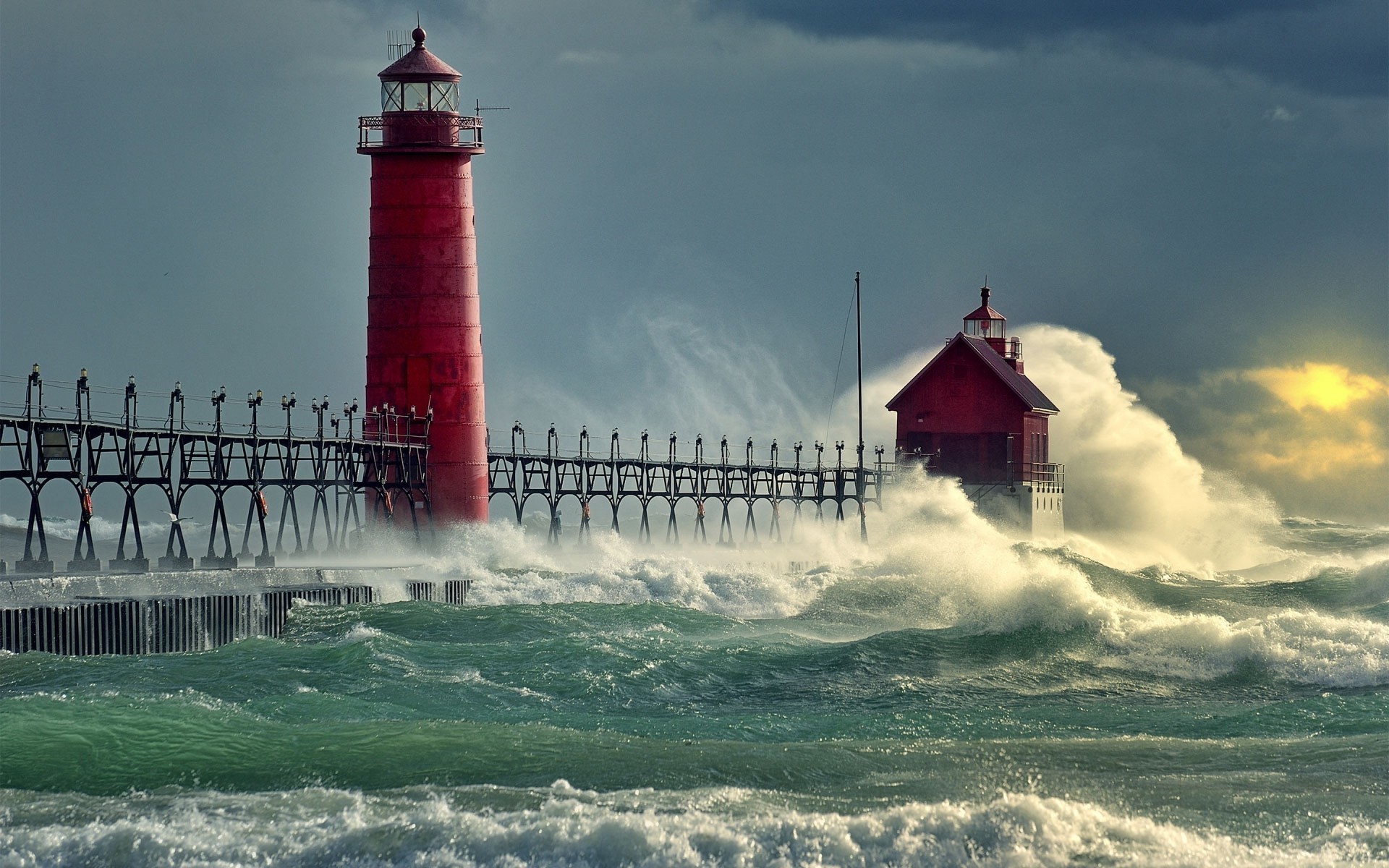 water lighthouse ocean sea sky seashore sunset travel light landscape evening outdoors beach dawn storm wind dusk nature