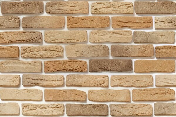 Desktop wallpaper in the form of brickwork