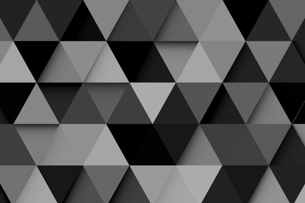 Monochrome triangles for the desktop