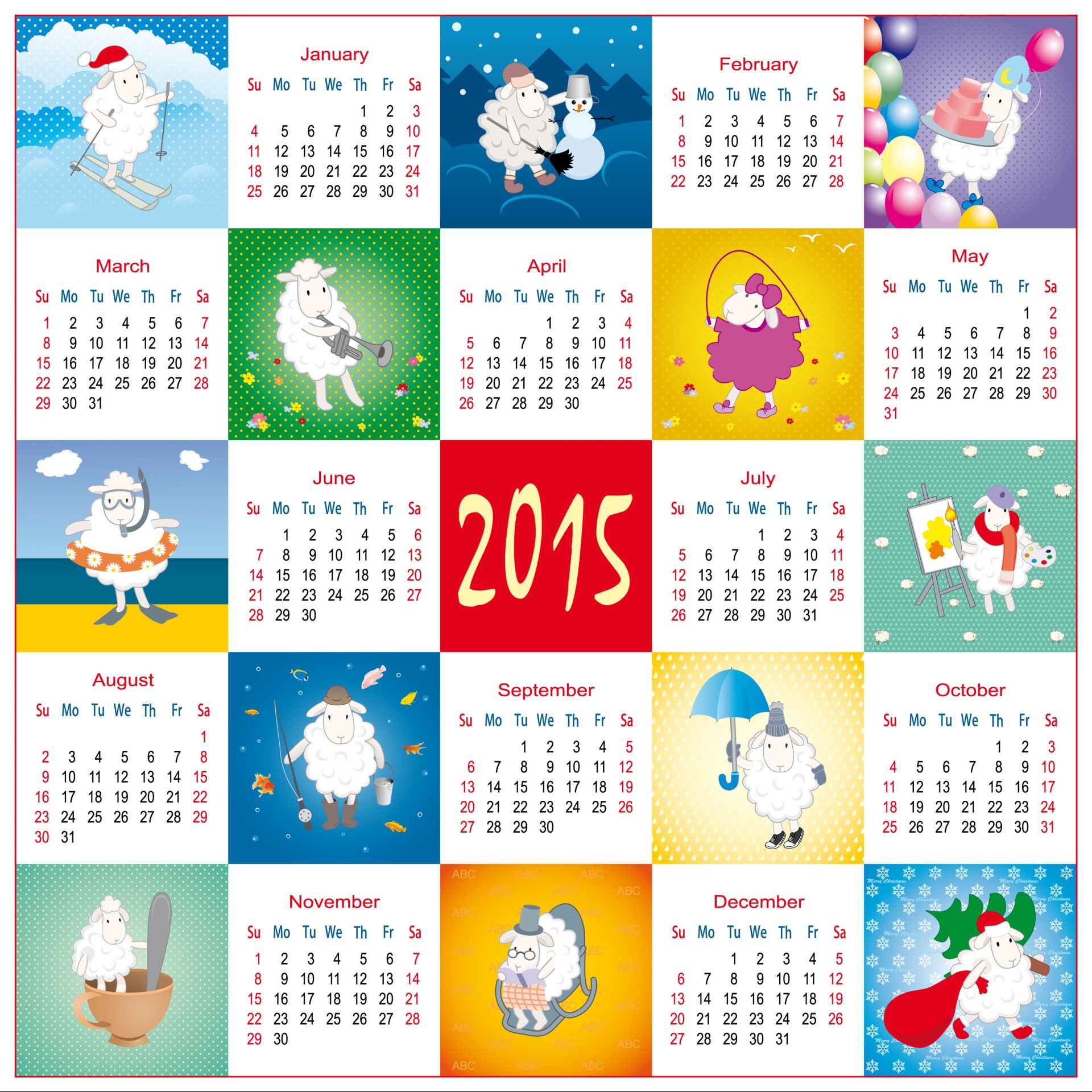 nouvel an calendrier almanach temps mensuel date ensemble quotidien annuel avenir ordre du jour planificateur calendrier vecteur journal collection symbole