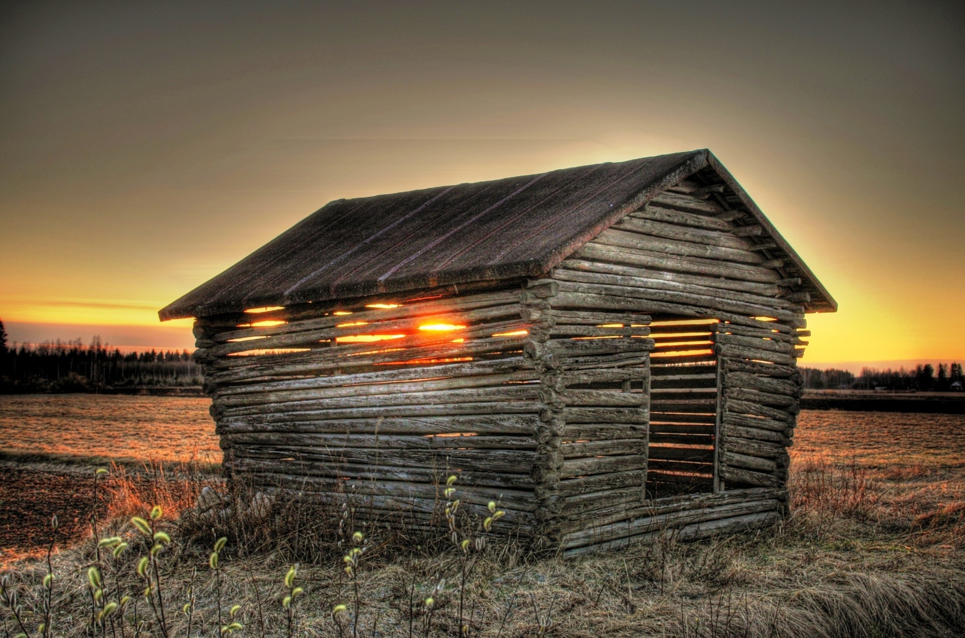 puesta de sol y amanecer granero granja paisaje madera casa puesta de sol país abandonado granero madera bungalow rural luz cielo rústico cabina