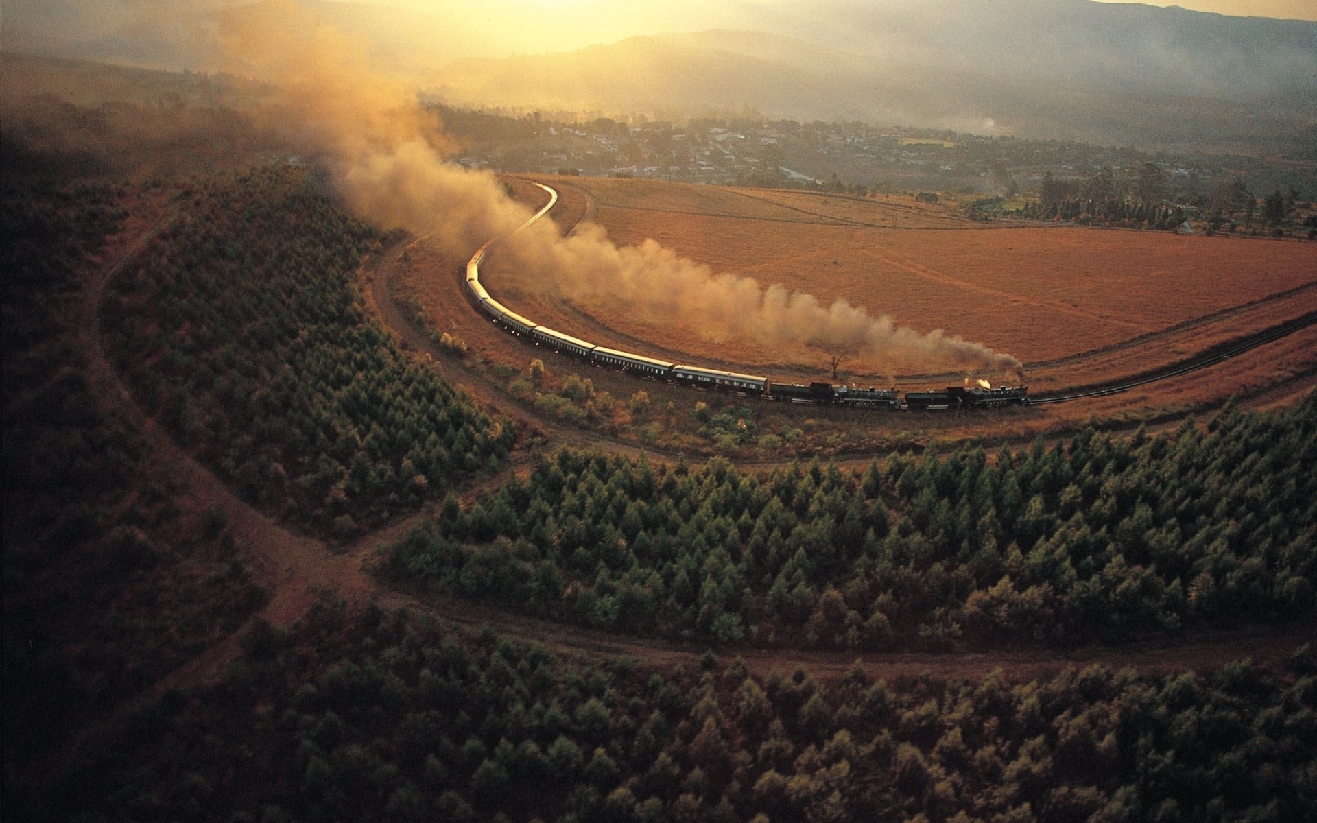 fields meadows and valleys cropland landscape agriculture road travel evening sunset farm daylight outdoors dawn vehicle scenic water