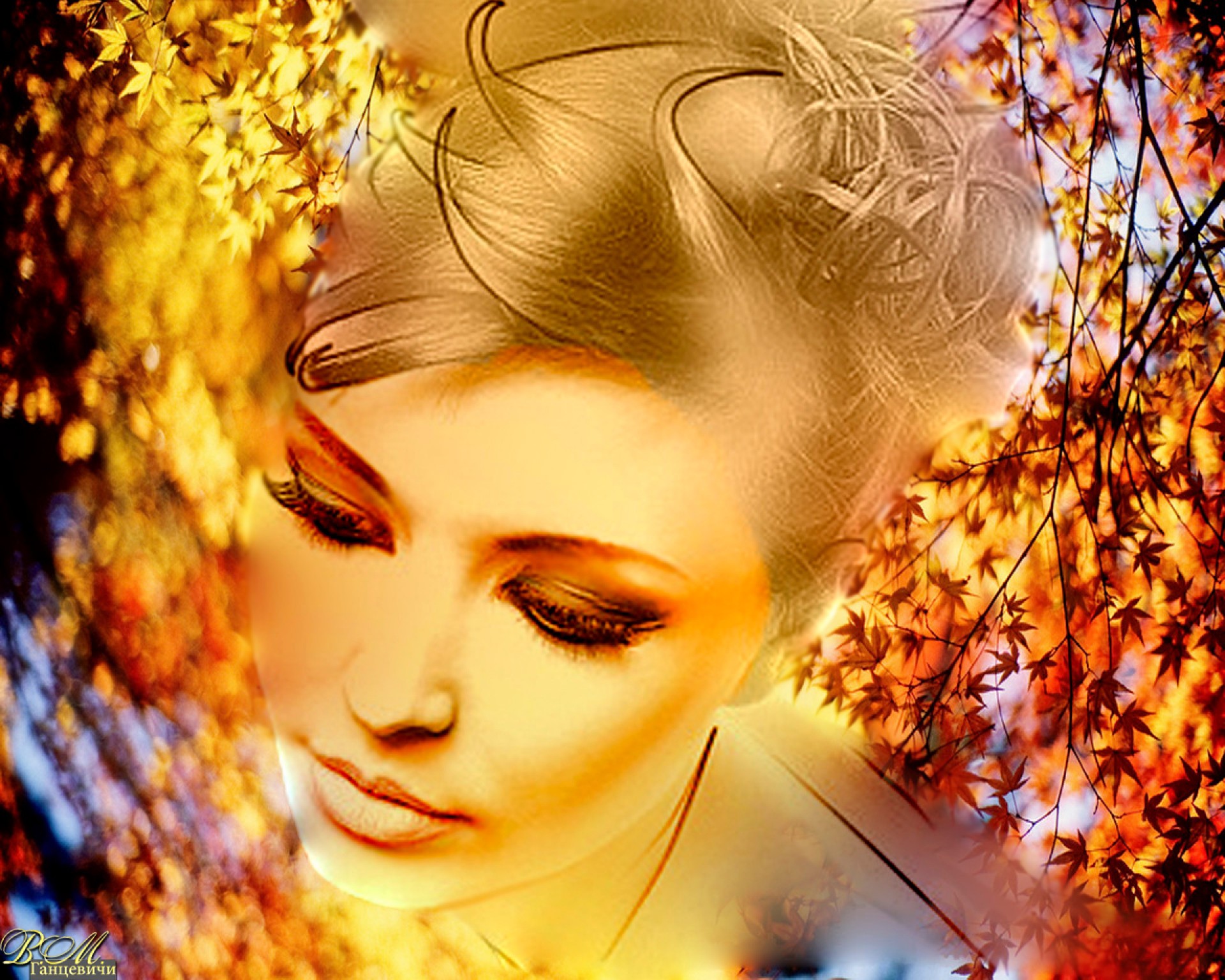 al aire libre moda otoño mujer oro chica hermosa modelo navidad retrato invierno glamour ojo brillante cara bonita pelo naturaleza