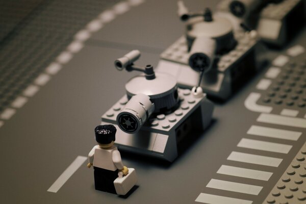 Designer Lego foto close-up